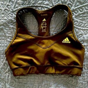 Adidas tech fit sports bra.